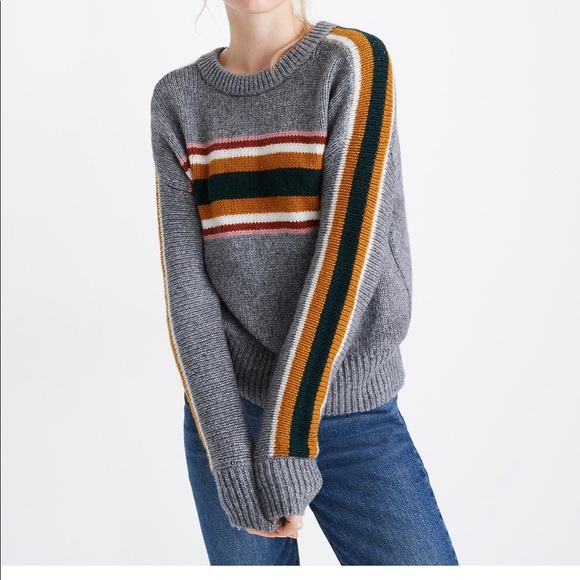 Madewell Sweaters - Madewell striped pullover sweater